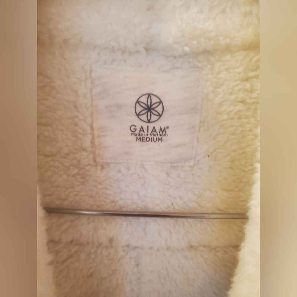 Cozy Sherpa Fleece Wrap Open Front Cardigan - Picture 6 of 7